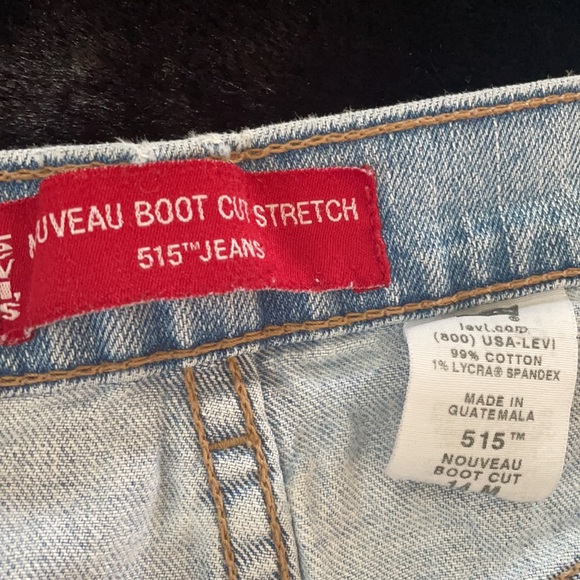 🥳HP🥳LEVI’S 515 NOUVEAU BOOT CUT STRETCH JEANS - Picture 2 of 6